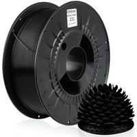 2 x Midori 3D Drucker 1,75mm petg Filament 1kg Spule Rolle Premium Schwarz RAL9005 von MIDORI