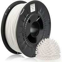 3 x MIDORI® 3D Drucker 1,75mm PLA Filament 1kg Spule Rolle Premium Weiß RAL9016 - Weiß von MIDORI