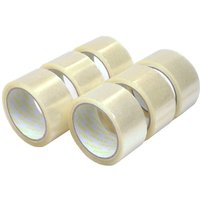 36 Rollen Packband Klebeband Transparent Leise pp Paketband 48 mm x 66 m von MIDORI