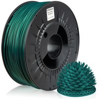 Midori - 4 x ® 3D Drucker 1,75mm pla Filament 1kg Spule Rolle Premium Grün Metallic - Grün Metallic von MIDORI