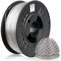 5 x MIDORI® 3D Drucker 1,75mm PETG Filament 1kg Spule Rolle Premium Transparent von MIDORI