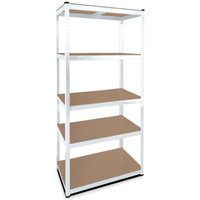 Lagerregal 180 x 90 x 60 cm Traglast 875 kg Regal Schwerlastregal Steckregal verzinkt Lagerregal 180 x 90 x 60 cm Traglast 875 kg Regal Schwerlastregal Steckregal verzinkt von MIDORI