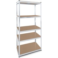 Lagerregal 200 x 100 x 50 cm Traglast 875 kg Regal Schwerlastregal Steckregal verzinkt von MIDORI