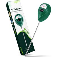 Midori - 1 x Boden-Feuchtigkeitsmesser Messgerät Hydrometer Pflanzen Grün 17,5 cm Sonde von MIDORI