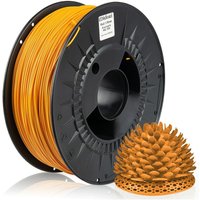 Midori - 2 x ® 3D Drucker 1,75mm pla Filament 1kg Spule Rolle Premium Signalgelb RAL1003 - Signalgelb von MIDORI