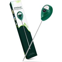 3 x Midori Boden-Feuchtigkeitsmesser Messgerät Hydrometer Pflanzen Grün 31,2 cm Sonde von MIDORI
