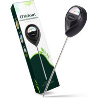 4 x Midori Boden-Feuchtigkeitsmesser Messgerät Hydrometer Pflanzen Schwarz 17,5 cm Sonde von MIDORI