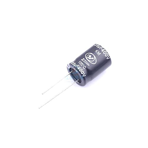 5 Stück Aluminium-Elektrolytkondensator Dip 39uF ± 20% 400V Dip 13x17mm EKM2GM390K17OTBVZC von MIDTY
