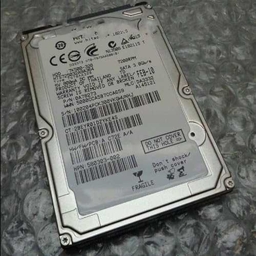 MIDTY 90 % HDD für 320 GB 2,5 Zoll SATA 16 MB 7200 U/min für interne HDD für Laptop HDD für HTS725032A9A364 von MIDTY