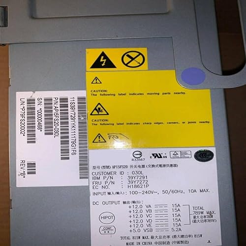 MIDTY 90% Netzteil für Z PRO 9228 815W Schaltnetzteil AP15FS20 API5FS20 39Y7272 39Y7291 von MIDTY