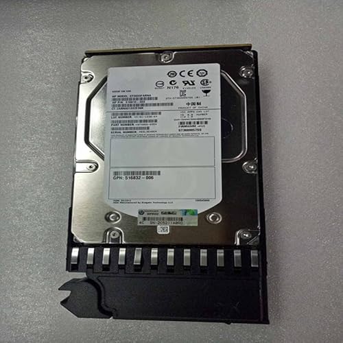 MIDTY HDD für 600 GB 3,5 Zoll SAS 6 Gb/s 64 MB 15000 U/min für interne Festplatte für Server HDD für 601777-001 AP860A von MIDTY