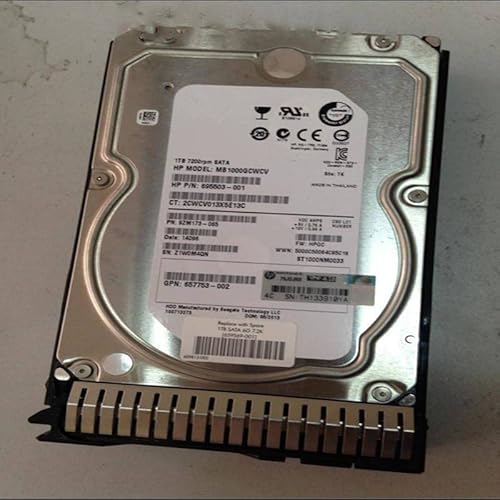 MIDTY HDD für G8 G9 1TB 3,5 Zoll SATA 6 Gb/s 64MB 7200RPM für interne HDD für Server HDD für 659337-B21 659569-001 von MIDTY