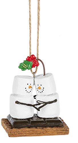 Midwest-CBK S'Mores Küssend Unter Dem Mistelzweig Hänge-Ornament aus Baumwolle für Weihnachten Midwest-CBK S'Mores Küssend Unter Dem Mistelzweig Hänge-Ornament aus Baumwolle für Weihnachten von MIDWEST-CBK