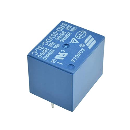 MIELEU Leistungsrelais PCB Typ T73-5V SRD-05VDC-SL-C 5VDC 10A 250VAC Leistungsrelais PCB Typ T73-5V SRD-5VDC-SL-C 10A 125VAC Relais 5 V MIELEU Leistungsrelais PCB Typ T73-5V SRD-05VDC-SL-C 5VDC 10A 250VAC Leistungsrelais PCB Typ T73-5V SRD-5VDC-SL-C 10A 125VAC Relais 5 V von MIELEU