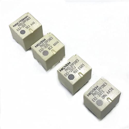 MIELEU Relais 1 Stück EX2 EX2-2U1 EX2-2U1S EX2-2U1L EX2-2U1J DC12 V Automobiles Relais 10 Pin 25 A 12 V Zentralverriegelungsrelais an Bord (Größe: EX2-2U1S) von MIELEU