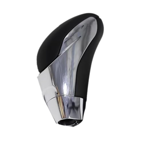 schaltknopf FÜR Mitsubishi FÜR OUTLANDER EX 2011-2016 PU Leder Automatische Übertragung Auto Shift Schaltknauf shift knob(Chrome) von MIENAOC