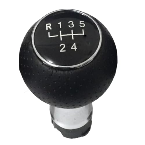 schaltknopf Für A2 (8Z) 2000-2005 Manuelle Übertragung Griff Ball Schaltknauf shift knob(R12345 chrome) von MIENAOC