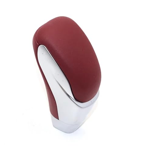 schaltknopf Für Chrysler 300C Automatikgetriebe Schaltknauf PU Leder shift knob(Red) von MIENAOC
