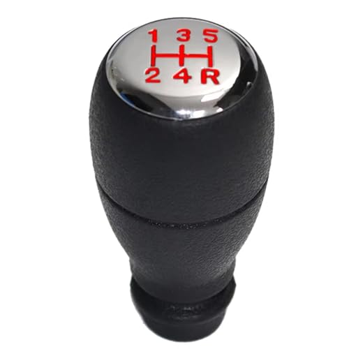 schaltknopf Für Citroen Für Berlingo 1996-2008 Schaltknauf Getriebe Griff shift knob(12345R red) von MIENAOC