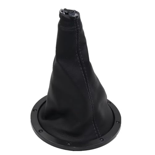 schaltknopf Für VW Für Gol Für Pointer Für Saveiro Für Parati 2004-2010 5-Gang-PU-Leder Chrom Holzmaserung Auto Schaltknauf shift knob(Gear boot black) von MIENAOC