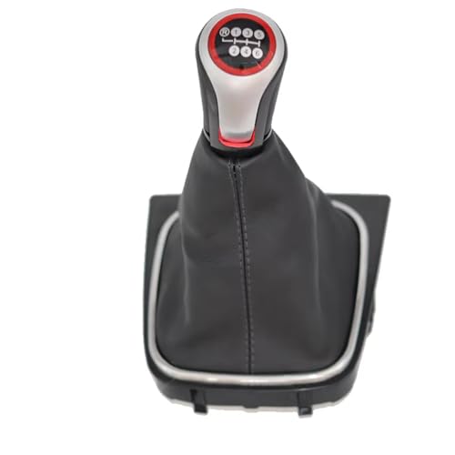 schaltknopf Für VW Für Golf 5 6 Für Jetta V VI Mk5 Mk6 Getriebe Griff 6 Geschwindigkeit Schaltknauf shift knob(Type 3) von MIENAOC