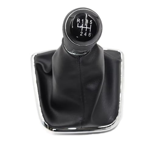 schaltknopf Für VW Für POLO 6R 2009-2014 5/6 Geschwindigkeit Auto Shift Schaltknauf/Boot shift knob(R123456 type 2) von MIENAOC