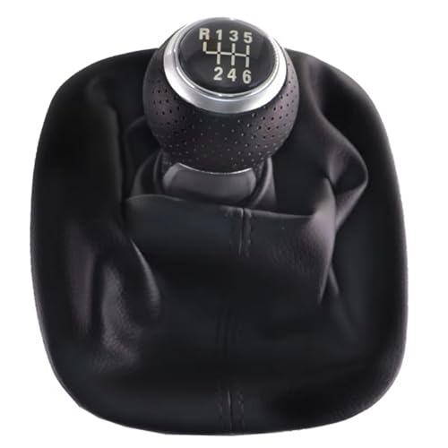 schaltknopf Für VW Für Passat B5 B5.5 FL 1998-2004 Getriebegriff Schalthebel 6-Gang-Schalthebel Schaltknauf shift knob(Type 5) von MIENAOC