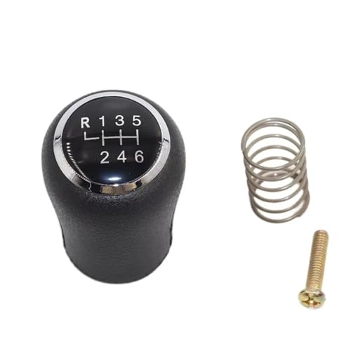 schaltknopf Für VW Für Transporter T5 T5.1 T6 2003 2005-2015 Auto Schaltknauf 5/6 Geschwindigkeit shift knob(6 speed black) von MIENAOC