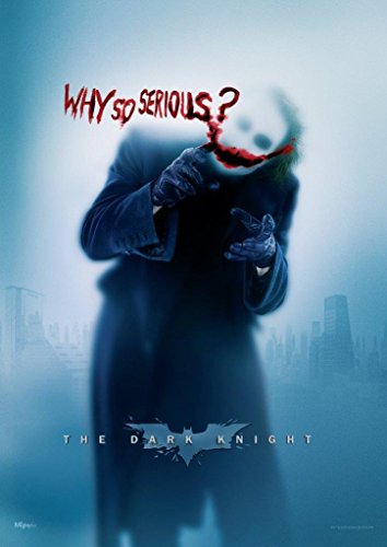 MIGHTYPRINT DC Comics – The Dark Knight – Joker – Why So Serious – Heath Ledger – langlebige Wandkunst, 43,2 x 61 cm, nicht aus Papier – offiziell lizenziertes Sammlerstück MIGHTYPRINT DC Comics – The Dark Knight – Joker – Why So Serious – Heath Ledger – langlebige Wandkunst, 43,2 x 61 cm, nicht aus Papier – offiziell lizenziertes Sammlerstück von MIGHTYPRINT