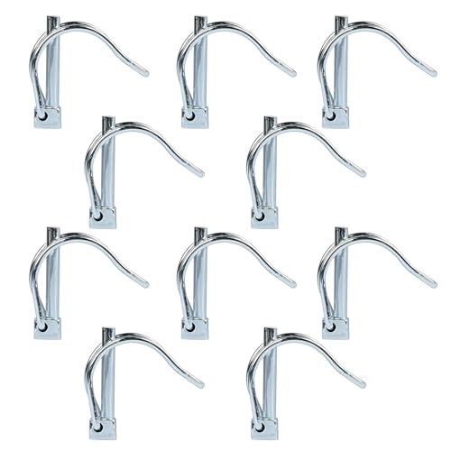 MIGUBIGU 10 Stück Klappsplint D Form, Rohrklappsplinte Klappsplinte 6*40 mm, Rohrklappsplinte mit Rastverschluss, Rohrklappstecker Kohlenstoffstahl Verzinkt MIGUBIGU 10 Stück Klappsplint D Form, Rohrklappsplinte Klappsplinte 6*40 mm, Rohrklappsplinte mit Rastverschluss, Rohrklappstecker Kohlenstoffstahl Verzinkt von MIGUBIGU