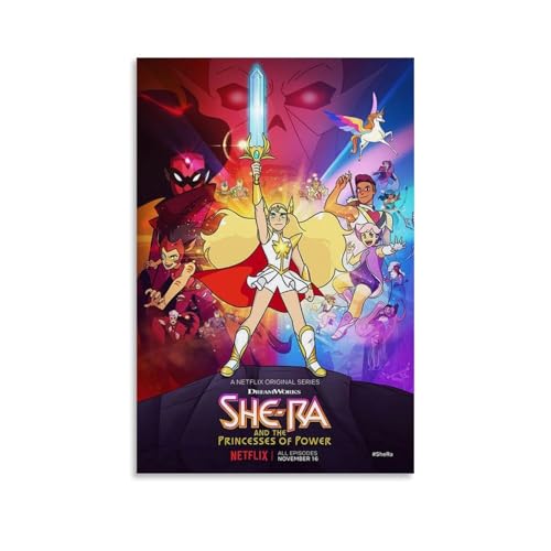 She-Ra und die Prinzessinnen von PowerPoster, Gemälde, Ölgemälde, Leinwanddekoration, Wandkunst, Wanddekoration, Retro-Gemälde, Anime-Charaktere, Promi-Gemälde, Leinwand, 60 x 90 cm, Unframe-35 She-Ra und die Prinzessinnen von PowerPoster, Gemälde, Ölgemälde, Leinwanddekoration, Wandkunst, Wanddekoration, Retro-Gemälde, Anime-Charaktere, Promi-Gemälde, Leinwand, 60 x 90 cm, Unframe-35 von MIGUCI