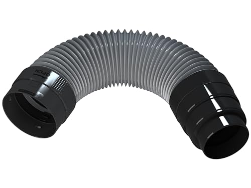 Flexibles Anschlussrohr Ruroflex PLUS für Dunstrohre und Entlüfter - Verfügbar in DN 125 mm und DN 150 mm - flexrohr schlauch reduzierstück dachentlueftung flexschlauch (DN 150mm) von MIHIMO design