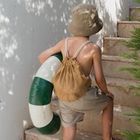 Mesh Rucksack Gelb/Natural Mesh Rucksack Gelb/Natural von MIINIMIINI