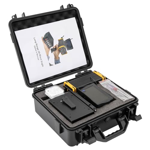 MIIWWOWO LCD Metalldetektor Profi Set Underground Metal Scanner Handheld Metalldetektor Set, Detektor mit Bildschirm, Tragbarkeit Metal Detector für Sicherheitsinspektionen, Mineraliensuche von MIIWWOWO