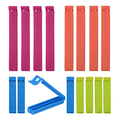 20er Set Verschlussklammern Verschlussclips Tütenclips Clips für Tüten, halten zu 100% luftdicht und für jede Tüte geeignet, mit praktischem Sammelbehälter von MIJOMA