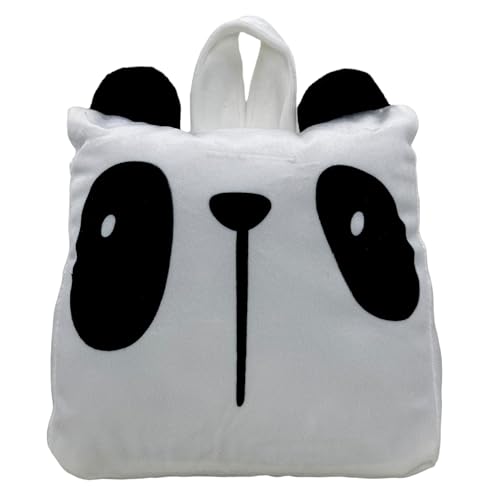 MIJOMA Türstopper Türpuffer Türsack aus Stoff Plüsch, 1kg schwer gefüllt, Lustiges Hingucker-Design für eine stilvolle Dekoration (Sack Panda - weiß) von MIJOMA
