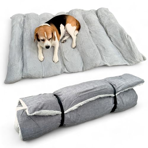 MIJOMA XXL Reisematte für Haustiere - Kuschelig und Formstabil, Leicht, Waschbar, Ideal für Unterwegs, Grau, 115x80 cm MIJOMA XXL Reisematte für Haustiere - Kuschelig und Formstabil, Leicht, Waschbar, Ideal für Unterwegs, Grau, 115x80 cm von MIJOMA