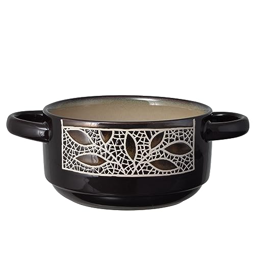Mikasa Gourmet Basics Alexandria Schüssel mit zwei Griffen von MIKASA