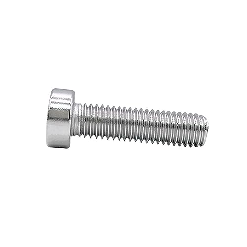 1/2 Stück M2,5 M3 Bis M12 304 Edelstahl Hohlloch-Luftauslass Innensechskant-Innensechskant-Schraube Mit Dünnem, Flachem Profil(18mm,M3 2pcs) von MIKFESPO