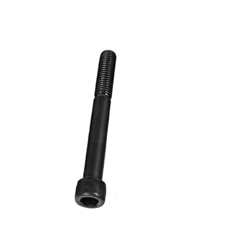 1–10 Stück M3 M4 M5 M6 M8 schwarzer Stahl der Güteklasse 12,9, verlängert, lang, Innensechskant, Halbgewinde(110mm,M8 10pcs) von MIKFESPO