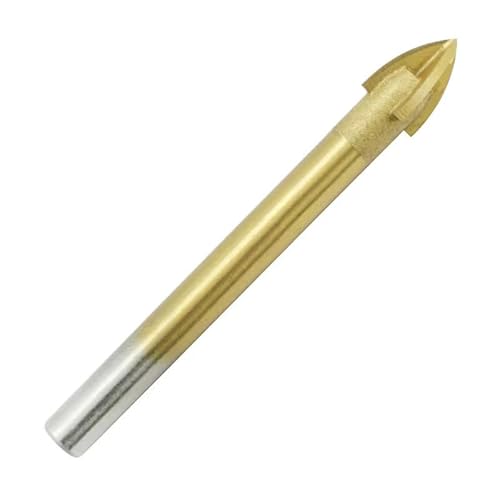 1-10 stücke 4/5/6/8/10/12mm Kreuz Hex Bohrer bit for Fliesen Porzellan Spiegel Multifunktions Fliesen Porzellan Bohrer Bit Kit Werkzeug Hartmetall Dri(12MM-2PCS) von MIKFESPO