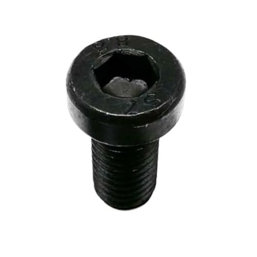 1–50 Stück M4 M5 M6 M8 M10 M12 M16 Stahl der Güteklasse 8,8 schwarz DIN7984 Innensechskantschrauben mit dünnem Kopf und Gewinde(M16x30mm 1pc) von MIKFESPO