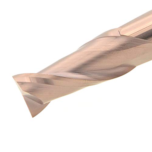 1 Stück 2 Flöten verlängern Schaftfräser 75L Schneiden HRC60 2 mm 4 mm Bearbeitung Fräsen Wolframstahl Sprial Bit Fräser(4.0x4Dx75L) von MIKFESPO