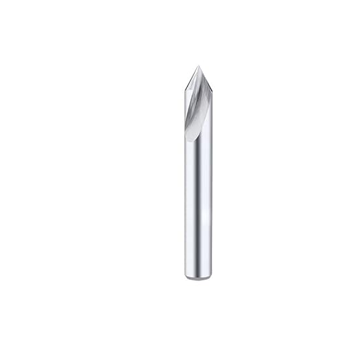 1 stücke HRC45/55 60 Grad Zentrum Bohrer Hartmetall Spot Bohrer Metall Bohrer Fräser Lage Zentrum Router bit CNC Bohren Werkzeuge(Coating 90 Degree,D12x75L) von MIKFESPO