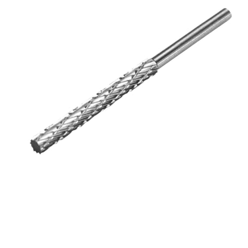 1 stücke Power Werkzeug Luft Werkzeug Zubehör Rotary Bur Cutter Fräser Silber Bohrer Gravur Bits for Holz Carving Schleifen(3x6mm) von MIKFESPO