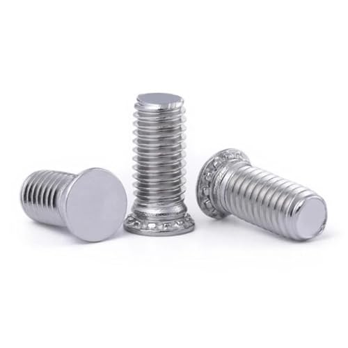 10/20/50/100 Stück M2,5 M3 M4 M5 M6 304 Edelstahl Nietschraube Schraubplatte Bolzenplatte Schraubbefestigungen(15mm,M3 50pcs) von MIKFESPO