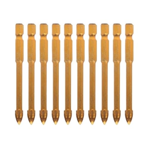 10 Stück 6 Mm Sechskantschaft Bohrer Kreuz Speer Kopf Marmor Spiegel Gläser Keramik Fliesen Bohrer Werkzeuge 10 Stück 6 Mm Sechskantschaft Bohrer Kreuz Speer Kopf Marmor Spiegel Gläser Keramik Fliesen Bohrer Werkzeuge von MIKFESPO