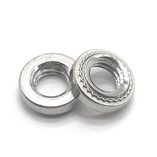100 STÜCKE M3 Edelstahl Cls Einpressmuttern/Drucknietmutter/Pressmutter M3-0 / m3-1 / m3-2(M3X2) von MIKFESPO