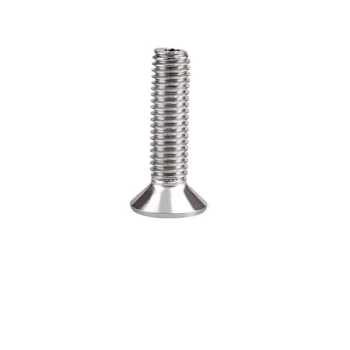 2 Stück M2,5 M3 Bis M12 304 Edelstahl Hohlloch Durch Air-Out Pass Sechskant Innensechskant Flachsenkkopfschraube(3mm,2pcs M2) von MIKFESPO