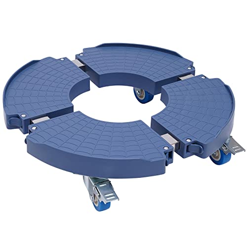 MIKIYUEER Premium Pflanzenroller – Pflanzenroller Rund Blumenroller (400kg Tragkraft) Mobile Blumentisch für Balkon & Garten Kann im Schlafzimmer Auf Dem Balkon im Wohnzimmer von MIKIYUEER